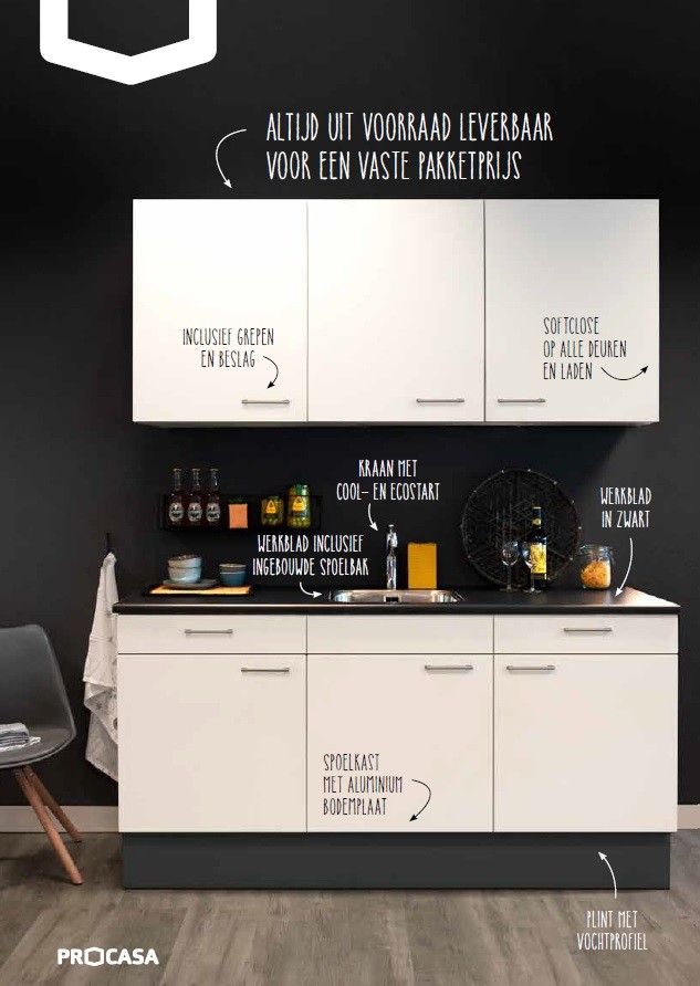 Procasa keuken uitbreiding BMN